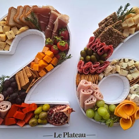 Board shaped like the number 26